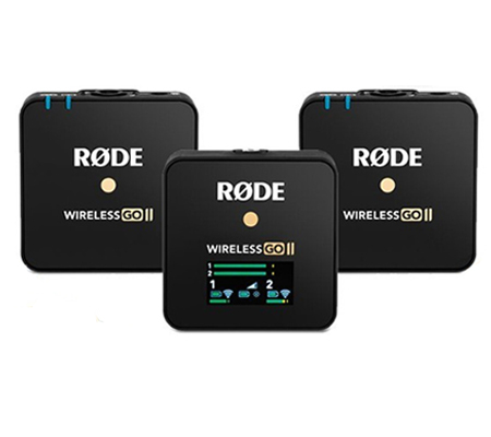 Rode Wireless GO II Dual Channel Wireless Microphone System