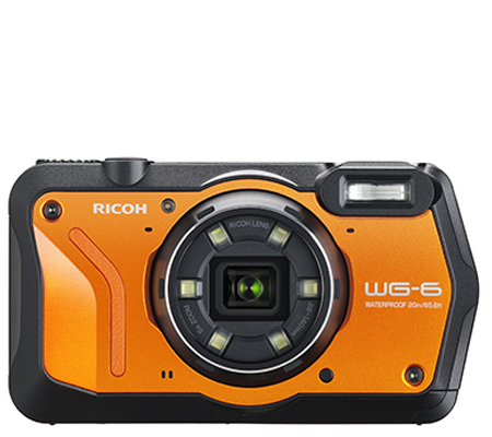 Ricoh WG-6 Underwater Waterproof Pocket Orange