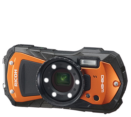 Ricoh WG-80 Underwater Waterproof Pocket Orange