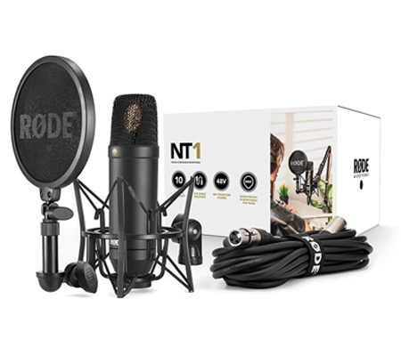Rode NT1 Kit Cardioid Condenser Microphone with SM6 Shock Mount
