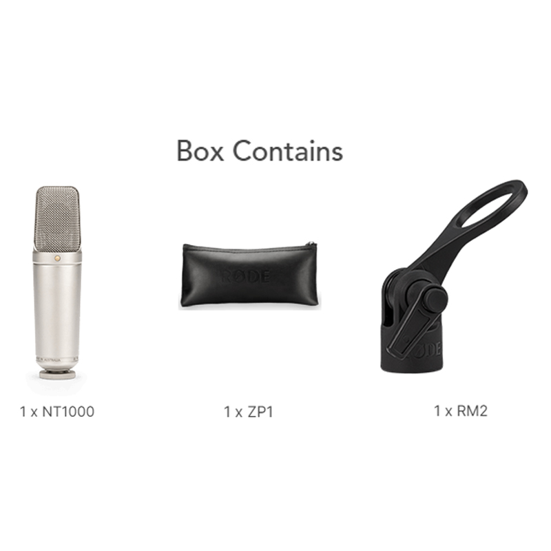 thumbnail image 2 of Rode NT1000 Studio Condenser Mic 2 of 9
