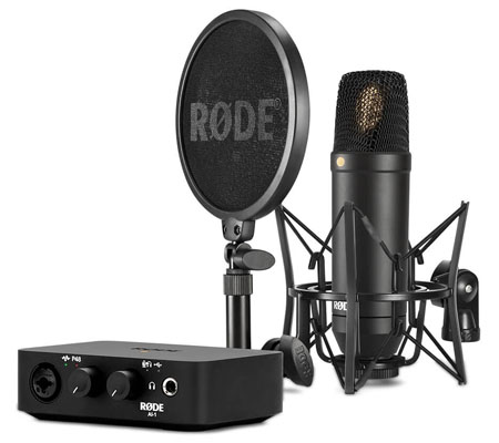 Rode NT1 Kit Microphone with AI-1 Audio Interface