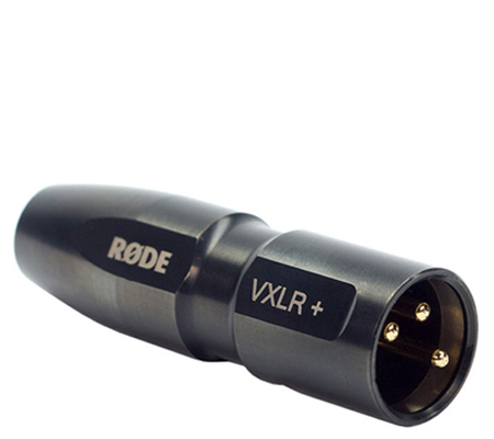 Rode VXLR+ Mini jack 3.5mm to XLR Adaptor with Power Convertor