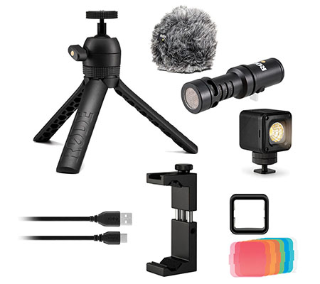 Rode Vlogger Kit USB-C Edition Filmmaking Kit for USB Type-C Devices