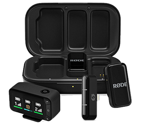 Rode Wireless Micro Ultra-Compact Dual Wireless Microphone for Camera Kit & USB-C