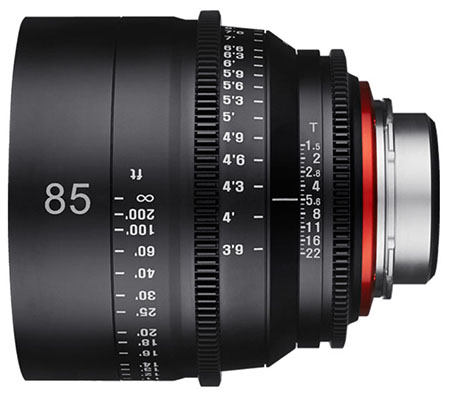 Samyang XEEN 85mm T1.5 Cine Lens for Sony FE Mount Full Frame