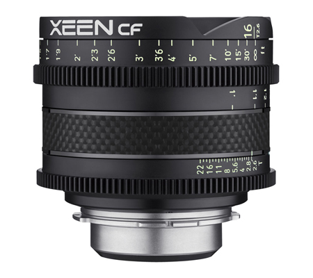 Samyang XEEN CF 16mm T2.6 Cine Lens for Canon EF Mount Full Frame
