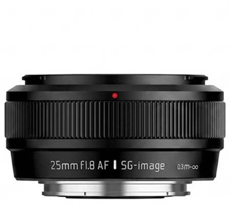 SG-image AF 25mm f/1.8 for Nikon Z Mount APSC Black