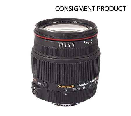 ::: USED ::: Sigma for Canon AF 18-200mm F/3.5-6.3 (Excellent-669) Consignment