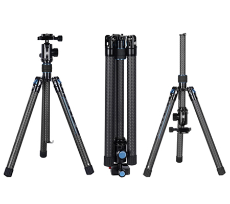 Sirui AT-125 + E-10 BallHead Carbon Fibre Tripod Camera