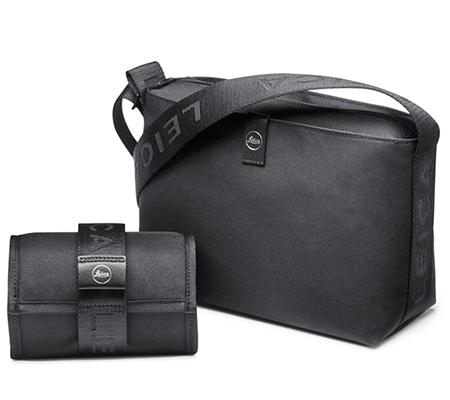 Leica SOFORT Crossbody Bag Medium in Black (19675)