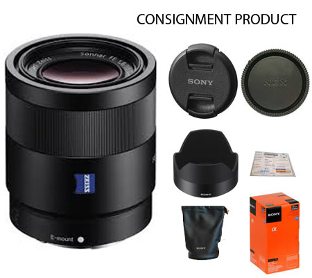 :::USED:::Sony FE 55mm f/1.8 ZA Sonnar T Mint Kode 788 Consignment