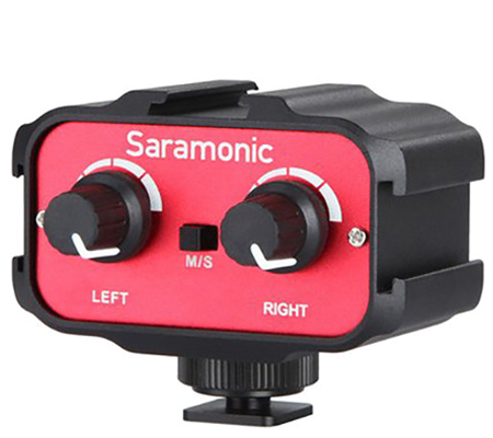 Saramonic SR-AX100 Passive 2-Channel Audio Adapter for DSLR Cameras