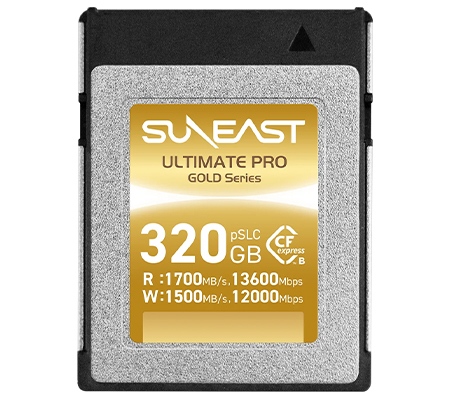 Suneast Ultimate Pro CFexpress Type B 320GB 1700MB/s Gold Series SE-CFXB320S1700