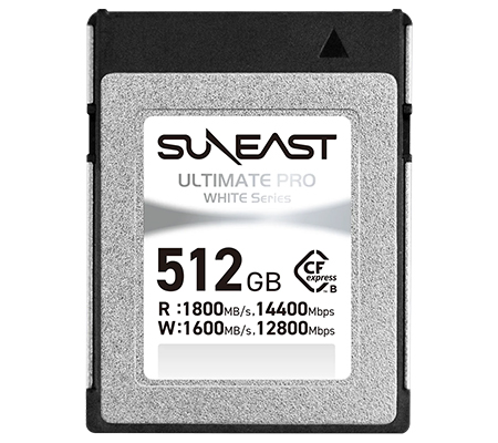 Suneast Ultimate Pro CFexpress Type B 512GB 1800MB/s White Series