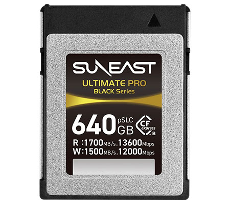 Suneast Ultimate Pro CFexpress Type B 640GB 1700MB/s Black Series SE-ICFB640S1700
