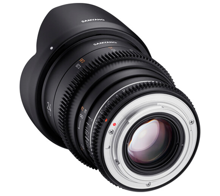 Samyang VDSLR 24mm T1.5 MK2 Cine Lens for Canon RF Mount Full Frame