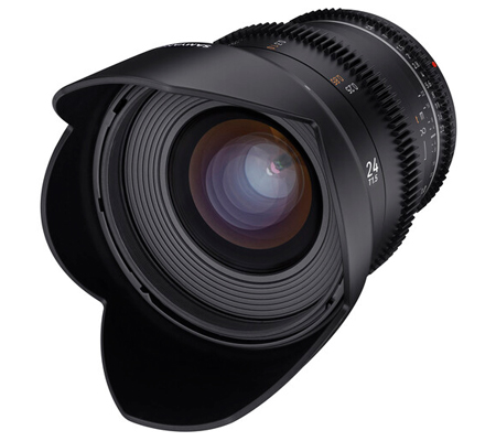 Samyang VDSLR 24mm T1.5 MK2 Cine Lens for Canon RF Mount Full Frame
