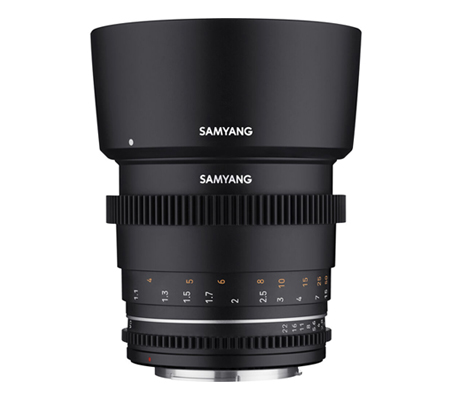 Samyang VDSLR 85mm T1.5 MK2 Cine Lens for Nikon F Mount Full Frame
