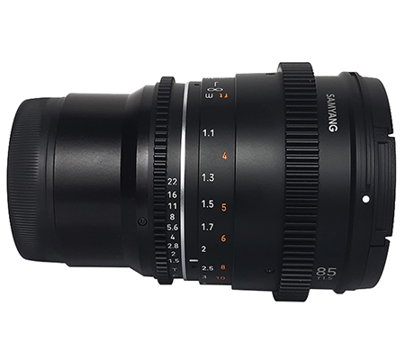 Samyang VDSLR 85mm T1.5 MK2 Cine Lens for Sony FE Mount Full Frame