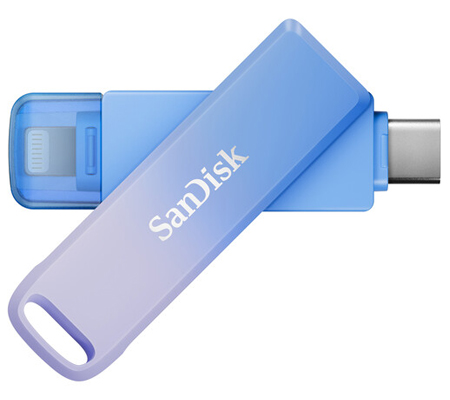SanDisk Creator Phone Drive 128GB for USB Type-C & Lightning Smartphone