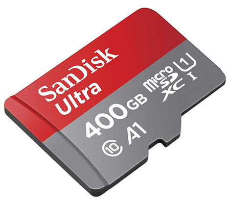 Sandisk Micro SDXC Ultra 400GB (Read 120MB/s)