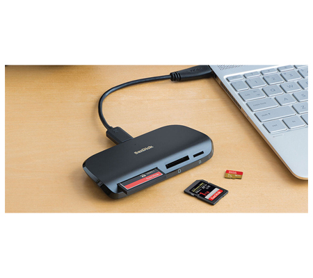 SanDisk ImageMate Pro USB-C Multi-Card Reader/Writer SDDR-A631-GNGNN