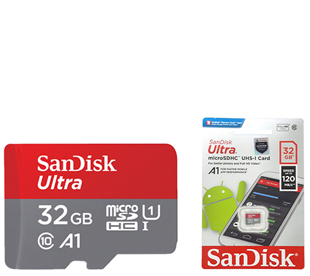 SanDisk Ultra MicroSD 32GB UHS-I A1 120MB/s