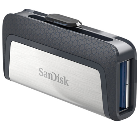 SanDisk 128GB Ultra Dual Drive USB OTG Type-C 3.1 Flash Drive