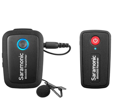Saramonic Blink 500 B1 TX+RX Wireless Lavalier Microphone for Camera & Mobile Device
