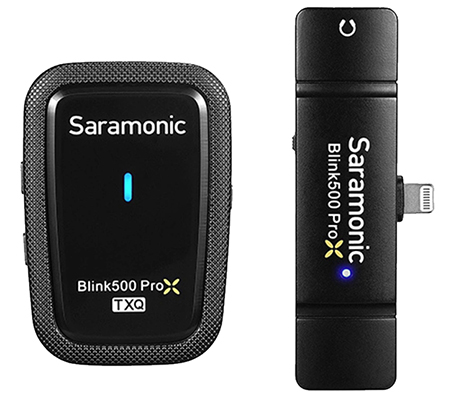 Saramonic Blink 500 Pro X Q3 TXQ + RXDi Wireless Microphone for Lightning Devices