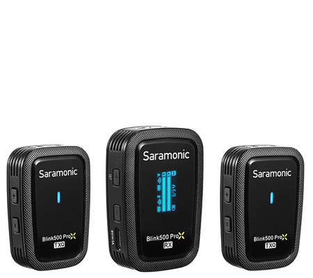 Saramonic Blink 500 Pro X Q2 TXQ+TXQ+RX Wireless Microphone for Camera & Smartphone