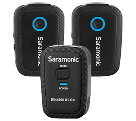 Saramonic Blink 500 B2 New Version TX+TX+RX Wireless Microphone for Camera & Smartphone