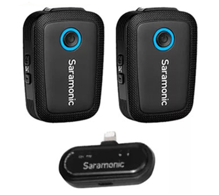 Saramonic Blink 500 B4 New Version TX+TX+RXDi Wireless Microphone for Iphone/IOS Device