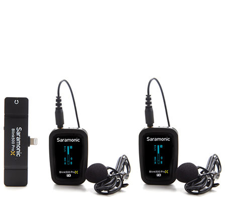 Saramonic Blink 500 Pro X B4 TX+TX+RXDi Wireless Microphone for Lightning Devices