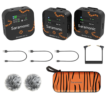 Saramonic Blink 900 B2 TG TX+TX+RX Wireless Microphone for Camera