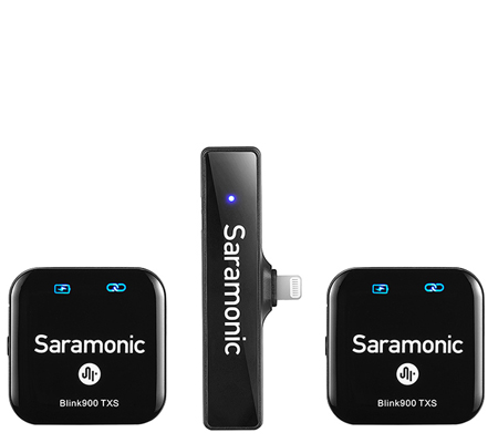 Saramonic Blink 900 S4 TXS+TXS+RX Wireless Microphone for Lightning Devices