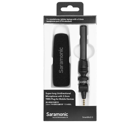 Saramonic SmartMic5 S Super-long Unidirectional Microphone for 3.5mm TRRS Connector