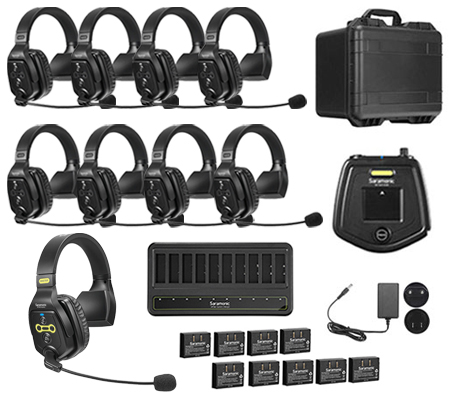 Saramonic WiTalk WT9S 9-Person Full-Duplex Wireless Intercom System