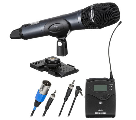 Sennheiser EW 135P G4 Camera-Mount Wireless Cardioid Handheld Microphone System