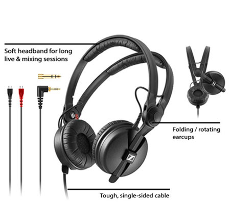 Sennheiser HD 25 PLUS Professional Monitoring Headphones