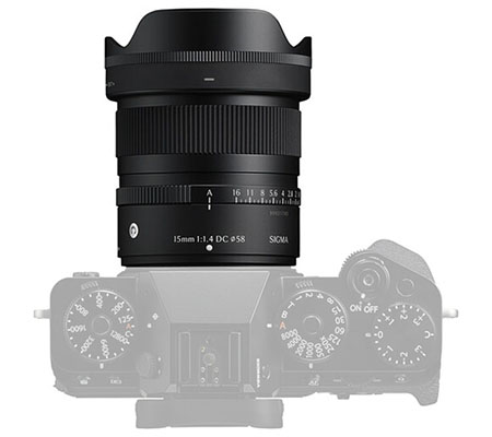 Sigma 15mm f/1.4 DC Contemporary for Fujifilm X Mount APSC