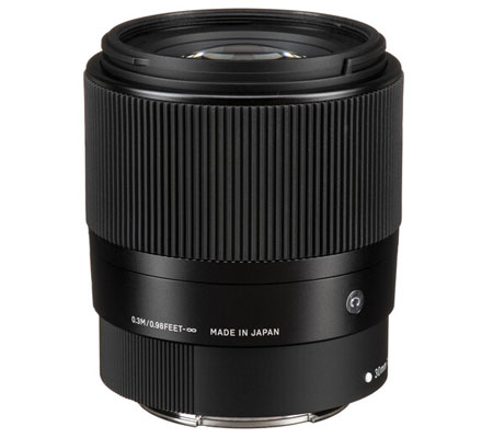 Sigma for Canon EF-M 30mm f/1.4 DC DN Contemporary Lens