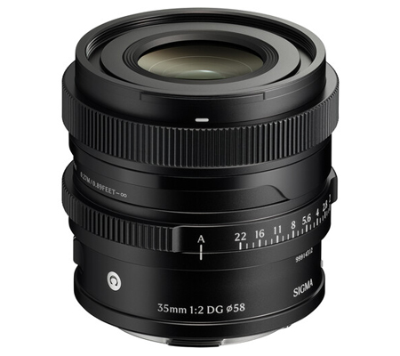Sigma 35mm f/2 DG Contemporary for Leica L Mount Full Frame Black