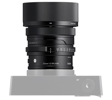 Sigma 35mm f/2 DG Contemporary for Leica L Mount Full Frame Black
