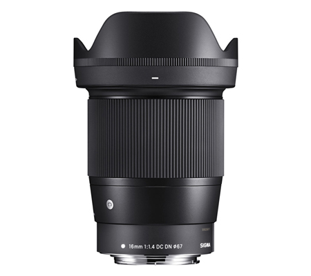 Sigma for Canon EF-M Mount 16mm f/1.4 DC DN Contemporary
