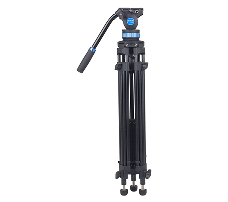 SIRUI SH15 Aluminum Video Tripod with Fluid Head