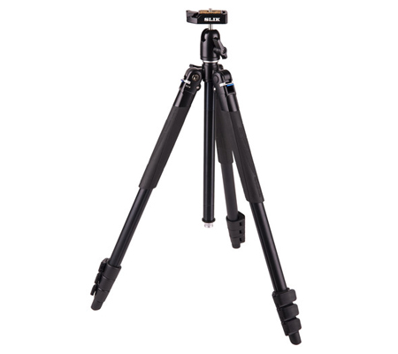 Slik Lite AL-420 Tripod with LED Center Column Flashlight