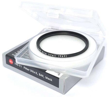 Leica E49mm UVa II Slim Filter Black (19691)