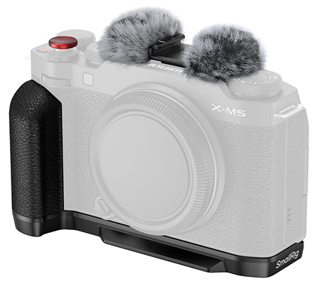 SmallRig L-Shape Mounting Plate with Silicone Handle for Fujifilm X-M5 Black 4876